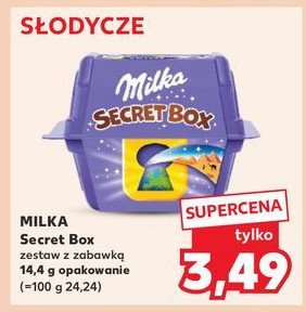 Czekoladki Milka secret box promocja