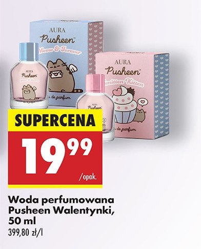 Woda perfumowana pusheen promocja w Biedronka