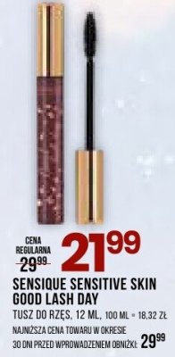 SENSIQUE SENSITIVE SKIN GOOD LASH DAY TUSZ DO RZĘS 12 ML promocja w Drogerie Natura