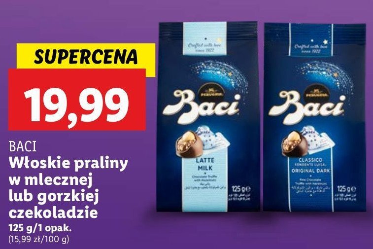 Praliny Baci promocja