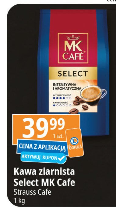 Kawa MK CAFE SELECT promocja w Leclerc