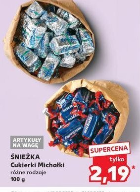 Cukierki Śnieżka michałki promocja