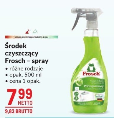 Środek czyszczący Frosch promocja w Makro