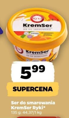 Ser do smarowania KremSer promocja w Netto