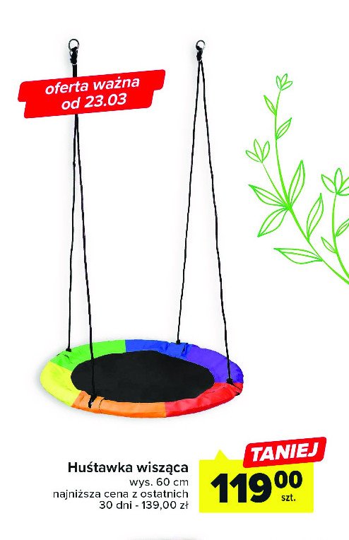 Hu艣tawka wisz膮ca 60 cm promocja