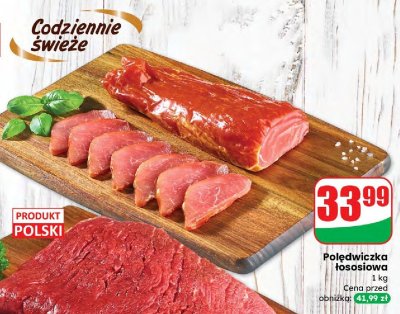 Polędwiczka łososiowa Agro Rydzyna promocja w Dino