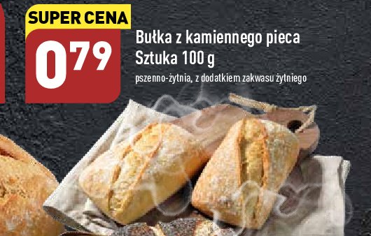 Bułka pszenno-żytnia z kamiennego pieca promocja
