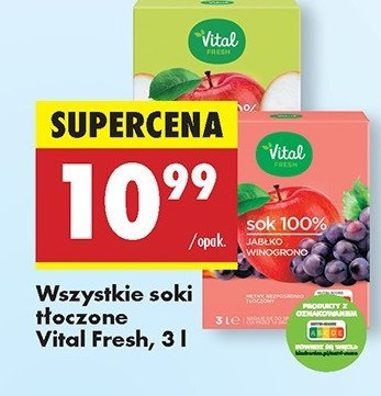 Sok jab艂kowy Vital fresh promocja