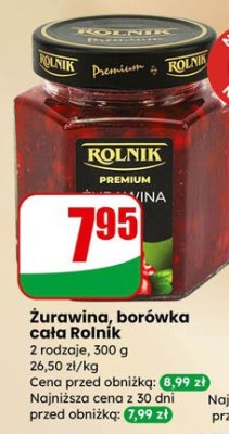 Żurawina cała Premium promocja w Dino