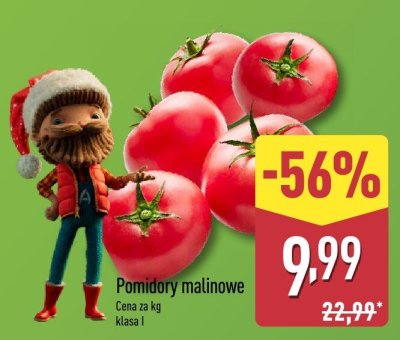 Pomidory malinowe Aldi promocja w Aldi