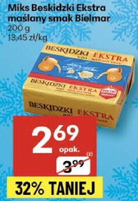 Miks Beskidzki Ekstra maślany smak Bielmar promocja w Delikatesy Centrum