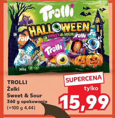 Cukierki halloween Trolli promocja