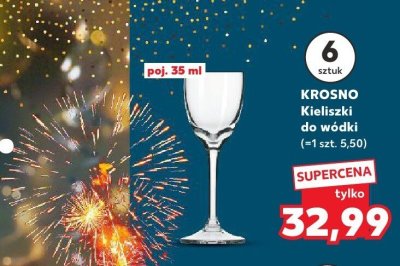 Kieliszki do wódki promocja w Kaufland