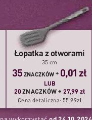 Łopatka z otworami 35 cm Berghoff promocja w Stokrotka