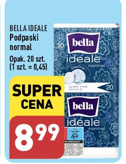 Podpaski normal Bella ideale promocja w Aldi