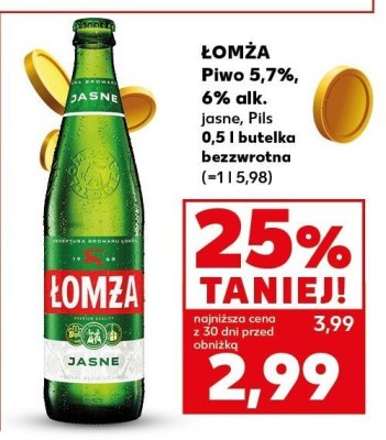 Piwo Pils promocja w Kaufland