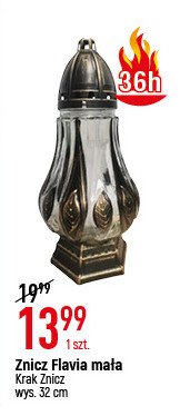 Znicz flavia ma艂a 32 cm KRAK ZNICZ promocja