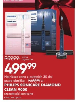 Szczoteczki soniczne PHILIPS SONICARE DIAMOND CLEAN 9000 promocja w Super-Pharm