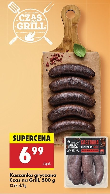 Kaszanka gryczana Czas na grill promocja
