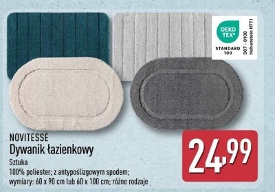 Dywanik łazienkowy NOVITESSE promocja w Aldi