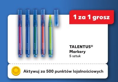 Markery, 5 szt. promocja w Kaufland