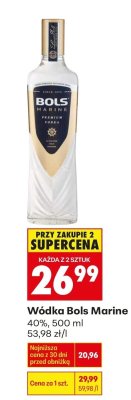 Wódka Bols Marine promocja w Biedronka