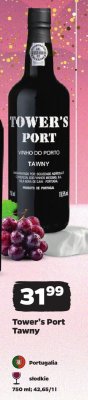 Wino Tower's Port Tawny promocja w Netto