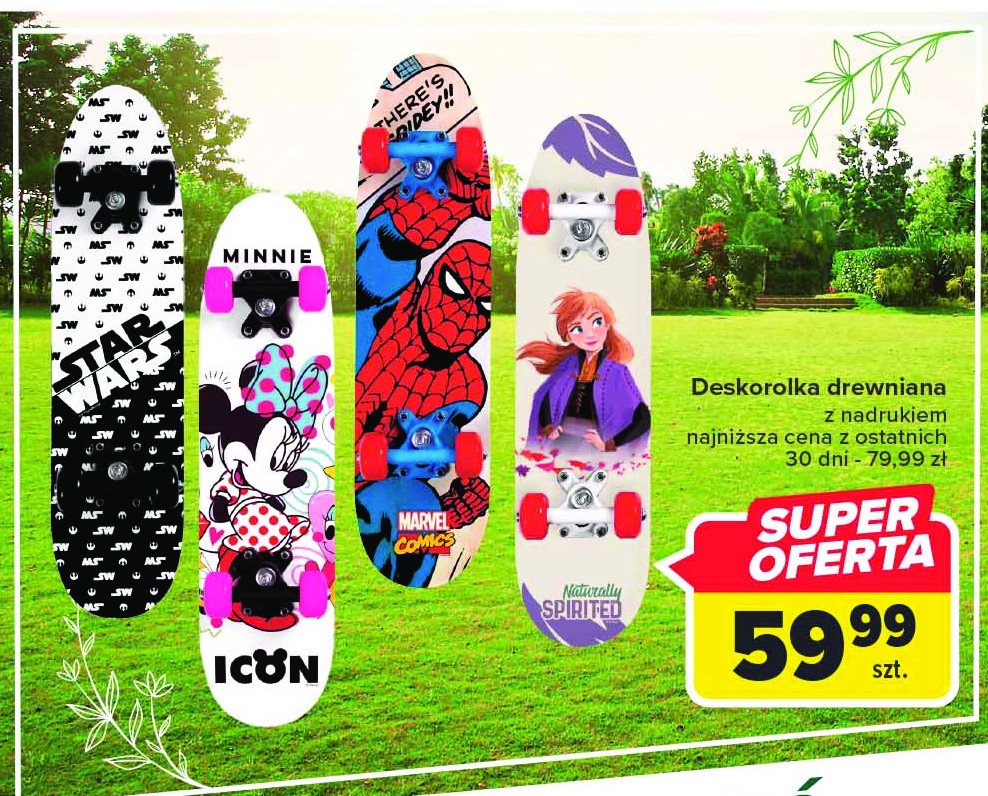 Deskorolka star wars promocja