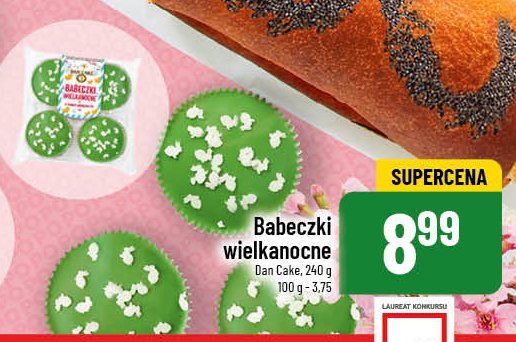 Babeczki wielkanocne o smaku waniliowym Dan cake promocja
