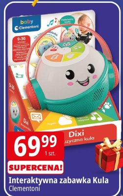 Interaktywna zabawka Kula jazycząca kula Clementoni Dixi promocja w Leclerc