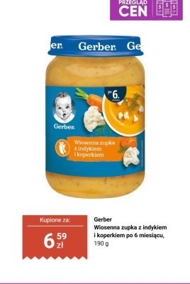 Zupka Wiosenna z indykiem i koperkiem promocja w Biedronka
