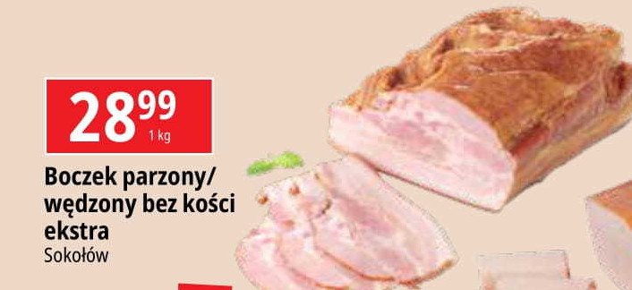 Boczek wędzony Sokołów promocja