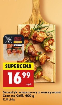 Szasz艂yk wieprzowy z warzywami Czas na grill promocja