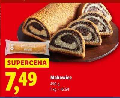 Makowiec promocja w Lidl