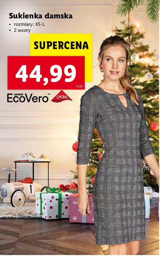 Sukienka damska xs-l Ecovero promocja