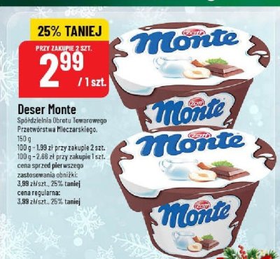 Deser Monte promocja w POLOmarket