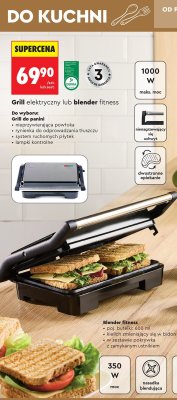 Grill elektryczny do panini Hoffen promocja w Biedronka