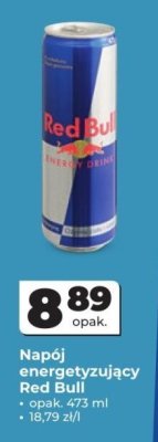 Napój energetyzujący Red Bull promocja w Odido