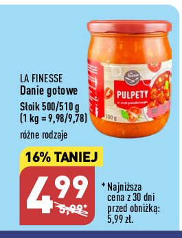 Pulpety w sosie pomidorowym La finesse promocja