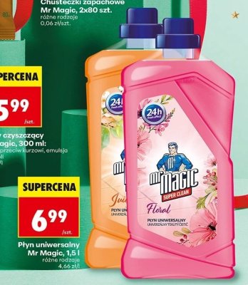 Płyn uniwersalny Mr Magic, 1,5 l promocja w Biedronka