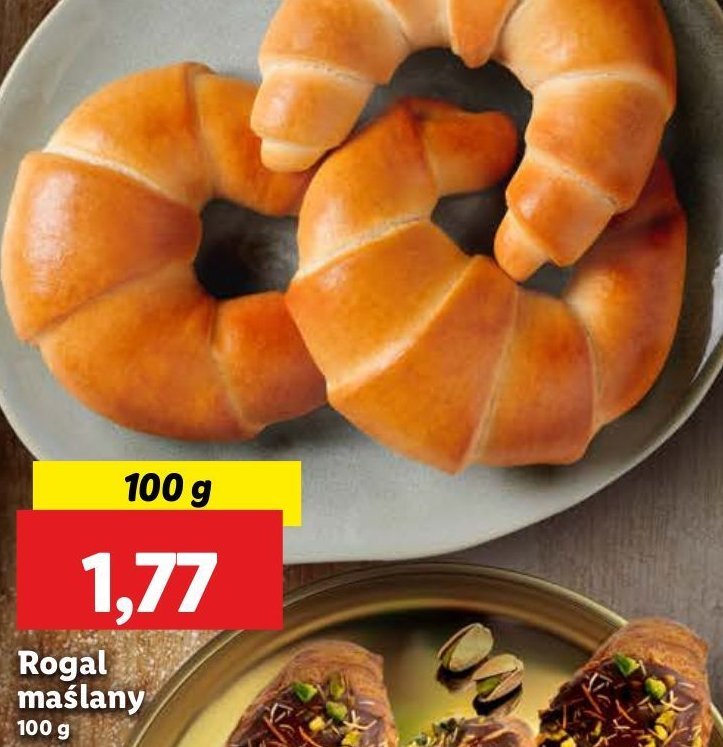 Rogal maślany promocja w Lidl