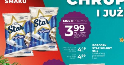Popcorn Star Solony 95 g promocja w Duży Ben