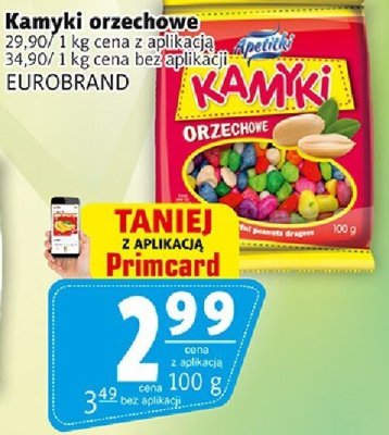 Kamyki orzechowe Eurobrand promocja w Prim Market