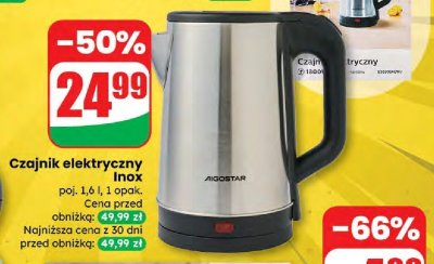 Czajnik elektryczny Inox  promocja w Dino