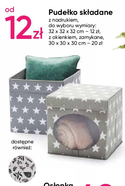 Pudełko składane 30 x 30 x 30 cm promocja