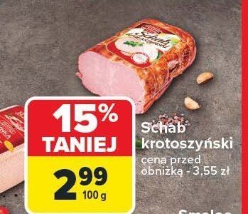 Schab krotoszyński PEKPOL promocja w Carrefour