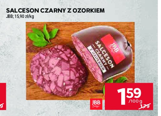 Salceson czarny z ozorkiem Jbb ba艂dyga promocja