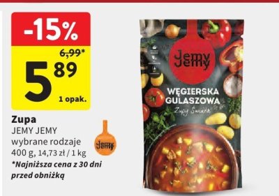 Zupa wybrane rodzaje 400g promocja w Intermarche