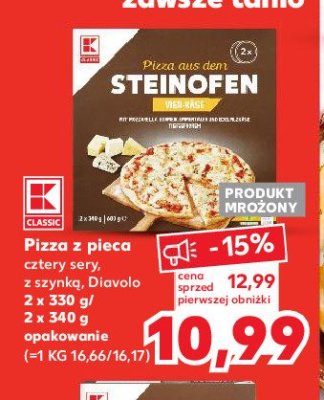 Pizza 4 sery K-classic promocja