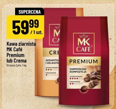 Kawa ziarnista Crema 1 kg promocja w POLOmarket